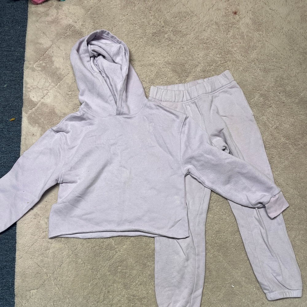 Sweatpant and sweatshirt